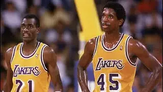 Michael Cooper&rsquo;s block leads to Showtime on the other end (1987)
