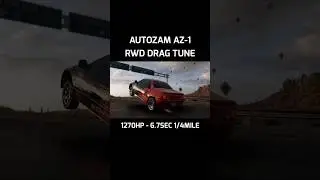 AUTOZAM AZ-1 FASTEST DRAG TUNE - FORZA HORIZON 5 #automobile #forzahorizon5 #gaming #shorts #mexico