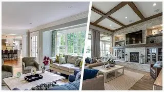 75 Traditional Family Room With Gray Walls Design Ideas You'll Love 🌈