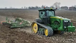 Preparazione terreno 2023 | John Deere 8320RT | Amzaone Ceus 5003 | Salvador