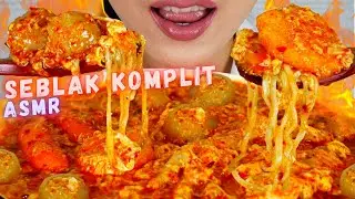 ASMR SEBLAK MERCON SUPER KOMPLIT PLIT PLIT! | ASMR INDONESIA