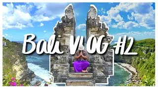 First Impressions of BALI 😍🌴 #2: Uluwatu Temple, Melasti Beach & BEST SEAFOOD