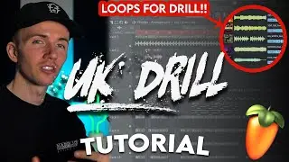 MAKING A DARK UK DRILL BEAT WITH MY MELODY COLLECTION (FL Studio Tutorial)