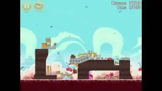 Angry Birds Birdday Party 18-15 Mighty Eagle Walkthrough Birthday Party