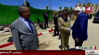 رئيس_الجمهورية يصل إلى المدينة الجديدة سيدي_عبد_الله للإشراف على عملية توزيع السكنات