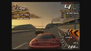 HD 1080p - Ridge Racer V - PS2 Launch Title - Year 2000 - Longplay Part 3