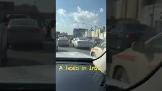 Tesla в Ираке #tesla #iraq #kurdistan #middleeast