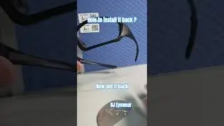 Sport sunglasses Lens removing tutorial ! #sunglasses #pickleball #BJeyewear #eyewear