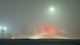 Noida Foggy Night VIBES: Glimpse of India