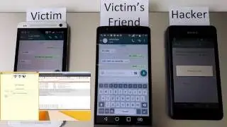 whatsapp hack || WhatsApp SS7 attack || 2016!! hacked ||LIVE DEMO (100% true)