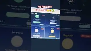 Fire Faucet Best crypto Faucet site ✅️✅️👍 #memes #firefaucet #crypto #btc #bitcoin #ethereum