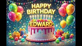 Happy Birthday Edward 🎉🎂 | Edward Name Cake | Beautiful Cake Design