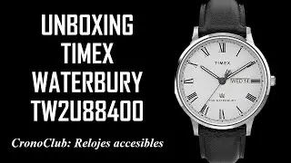 Unboxing Timex Waterbury TW2U88400