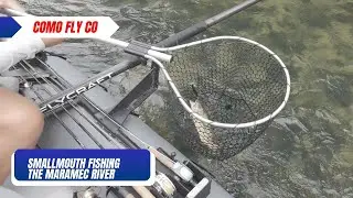 Smallmouth fishing the upper Maramec River with COMO FLY CO