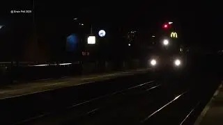 Pantograph Spark OBB Nightjet Train NSI Siemens Vectron & NS DDZ Intercity Colmschate November 2025