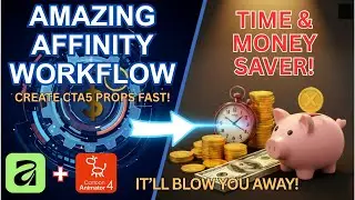 Amazing Affinity workflow for creating CTA5 props is a time & money-saver that will blow you away!