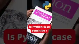EP6: Is python case sensitive ? #pythonprogramming ##learnpython #shorts #codingtutorials