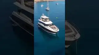 Yacht Tour: BLUE M - Prestige 680 Available for Charter | Bluebnc Yachting Mallorca