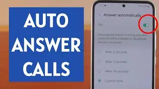 How to Enable Auto Answer Calls on Android