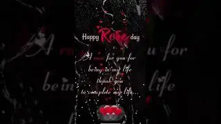 happy rose day whatsapp status video