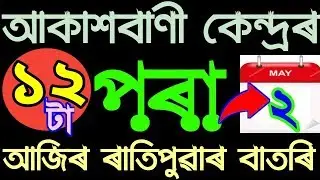 2 May 2020 (অসমীয়া বাতৰি) Morning News in Assamese | Assamese Radio News.