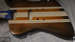 My Firebird guitar kit and my buddy Dino 
