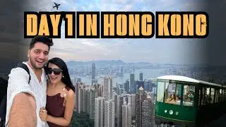 Hong Kong Day 1 🇭🇰 | Victoria Peak, Skyline Views & Perfect Day Plan 2025