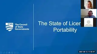 Occupational Licensing Portability Webinar - BOC CARE Educational Series