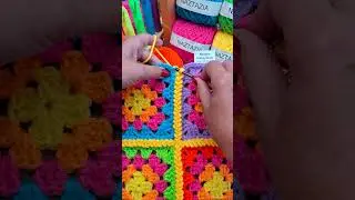Crochet Granny Braid #shorts