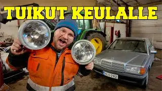 PIMEYS VÄISTYY - LISÄVALOT MERSUUN