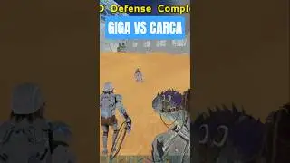 Giga vs Carca Ark pvp #ark #arksurvivalevolved #arkpvp #gaming #mesa #inx #arkascended