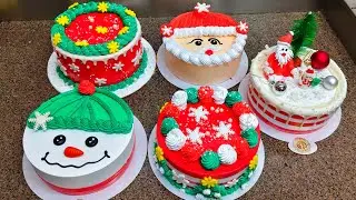 New Christmas Cake/Christmas Cake Design/Christmas Cake Decorating Ideas/ VS Rajesh Cake 
