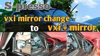 S-presso mirror modification Normal / manually controlled mirror..... #spresso #spressomodification