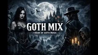 Goth Mix – Dark Gothic Ambient & Darkwave | 1 Hour of Obsidian Silence 🖤