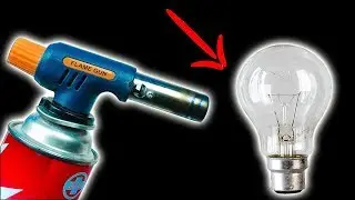 EXPERIMENT : GAS TORCH VS LIGHT BULB