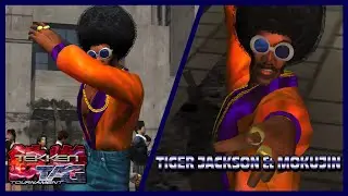 TEKKEN TAG TOURNAMENT [PS2] Arcade Mode – Tiger Jackson & Mokujin Gameplay [4K 60FPS]