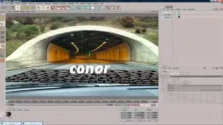 Text in a real life Image | Cinema 4D Tutorial
