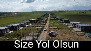 HOBİ BAHÇEMİZİN TANITIM VİDEOSU, AĞAÇ 🌲 DİKİMİ , KUZİNE SOBA VE BAHÇE DİZAYNI.