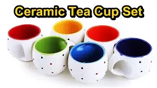 Ceramic Tea Cup Set