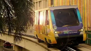 Miami Metromover Brickell Loop - Full Ride - 3D 360&ordm; video