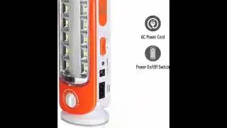 Syska SPARKLE Lantern Emergency Light Unboxing