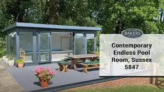 REF 5847 Contemporary Garden Room feat. Endless Pool + Sun Deck - Sussex -