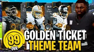 I Built a FULL Golden Ticket Theme Team in Madden 25!