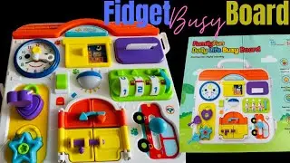 Enjoy this Big Fidget Board Toy Unboxing filled with ultra satisfying ASMR sounds 🎧✨