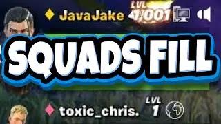RANDOM Squads at LEVEL 1000 in Fortnite Chapter 4
