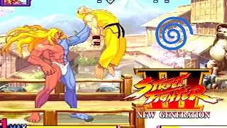 Street Fighter III: New Generation playthrough (Dreamcast) (1CC)