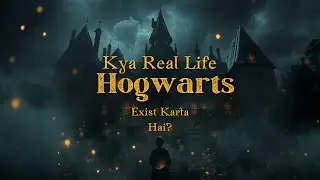 Kya Real Life Hogwarts Exist Karta Hai? (Dark Secrets Revealed) #harrypotterhindi