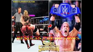 WWE Super Showdown 2020 Results Predictions- All the winners of WWE Super Showdown 2020