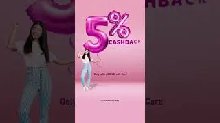 Credit Card - TikTok 5% Cashback 5 sec video 540x960 AEON Credit 2022