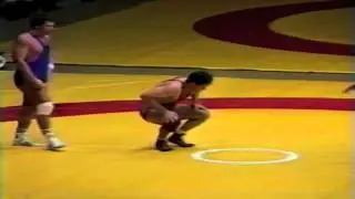 1987 Senior World Championships: 100 kg William Scherr (USA) vs. Unknown